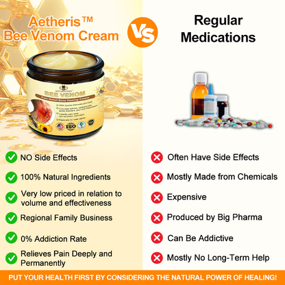 𝐀𝐫𝐭𝐡𝐫𝐨𝐅𝐫𝐞𝐞™ 𝐁𝐞𝐞 𝐕𝐞𝐧𝐨𝐦 𝐏𝐚𝐢𝐧 𝐑𝐞𝐥𝐢𝐞𝐟 𝐚𝐧𝐝 𝐁𝐨𝐧𝐞 𝐇𝐞𝐚𝐥𝐢𝐧𝐠 𝐂𝐫𝐞𝐚𝐦 (𝐄𝐬𝐩𝐞𝐜𝐢𝐚𝐥𝐥𝐲 𝐒𝐮𝐢𝐭𝐚𝐛𝐥𝐞 𝐟𝐨𝐫 𝐒𝐞𝐧𝐢𝐨𝐫𝐬, 𝐀𝐀𝐎𝐒 𝐑𝐞𝐜𝐨𝐦𝐦𝐞𝐧𝐝𝐞𝐝)